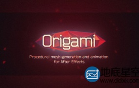 AE脚本-快速创建MG折纸网格动画脚本 Origamit v1.4.0