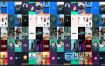 AE模板广告手机app社交软件Instagram界面动画