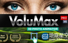 AE模板更新V5 摄像机推拉旋转景深照片转成3D动画视觉效果