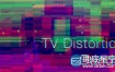 Ae/Pr插件：信号干扰画面像素破损失真Rowbyte TV Distortion Bundle v2.0.7a