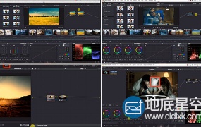DaVinci Resolve 15达芬奇色彩分级从基础到专家视频教程