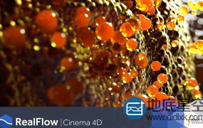 C4D插件:流体模拟插件NextLimit RealFlow C4D 2.6.4.0092