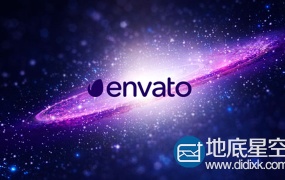 AE模板神秘宇宙银河系太空超新星粒子爆炸logo演绎动画