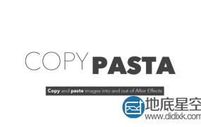 AE脚本:跨软件复制粘贴图形图片Copy Pasta v1.0.1