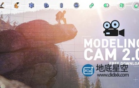 C4D插件:三维摄像机图片投射插件Modeling Cam 2.0