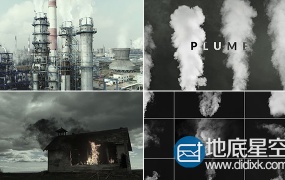 视频素材:180组4K高清烟囱烟雾特效合成视频素材