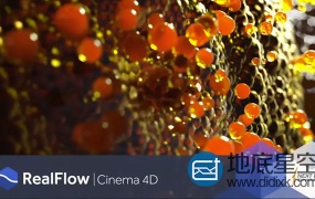 C4D插件: 流体模拟NextLimit RealFlow 2.6.5.0095 Win/Mac破解版