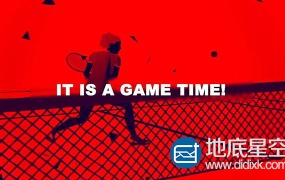 AE模板体育网球比赛商业广告介绍logo演绎片头动画