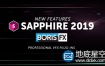 Ae/Pr/Nuke/达芬奇/OFX/Avid蓝宝石视觉特效插件BorisFX Sapphire 2019 Win/Mac