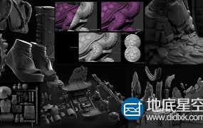 3D模型:中国古代人物服饰建筑龙石狮蟾蜍游戏(OBJ/ZBP/ZTL格式)