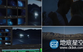 视频素材-90组镜头光斑折射光效耀光特效合成4K素材