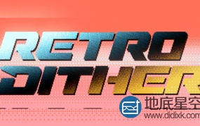 AE插件:复古游戏8bit像素 Aescripts RetroDither V1.3