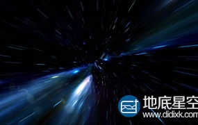 视频素材:科技信息数据宇宙空间流光隧道穿梭