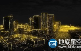 C4D教程:抽象粒子城市 Creating a Particle City Reveal Tutorial
