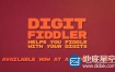 AE插件：时间数字增长动画 Aescripts Digit Fiddler V1.0