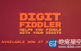 AE插件-时间百分比数字滚动动画中文汉化版 Digit Fiddler v1.3.2 Mac/Win破解版+使用教程