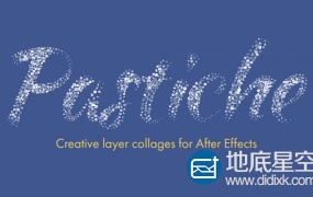 AE插件:众多图片文字汇聚成自定义图形AEscripts Pastiche v1.1+使用教程
