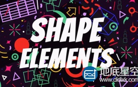 AE模板-777+MG卡通形状图形设计元素包Shape Elements