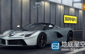 C4D教程 :室内汽车场景灯光渲染Cinema 4D – Environment Car Lighting Tutorial