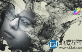 Apple Motion模板-中国风水墨遮罩文字视频片头动画 Ink CInematic Titles