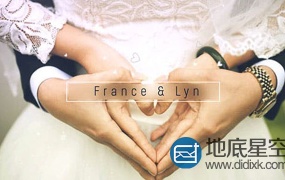 AE模板-唯美的婚礼浪漫照片展示电子相册 Wedding Gallery