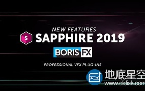 Ae/Pr蓝宝石视觉特效插件 BorisFX Sapphire 2019.0.3 Win破解版