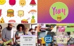 视频素材：121组食物美食节目vlog卡通图形动画转场背景