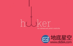 AE脚本:路径图层点控制 Aescripts Hooker v1.2.0