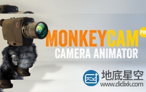 AE脚本:AE摄像机运动控制 Aescripts MonkeyCam Pro v1.01