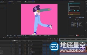 AE教程:假三维卡通动画 Skillshare – Easy Fake 3D animation in After Effects