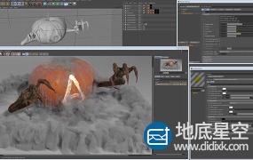 C4D插件:阿诺德Arnold渲染器 SolidAngle C4DtoA 2.3.0.1汉化版/Mac版本