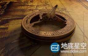C4D模型:大航海时代罗盘模型