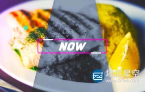AE模板-时尚动感产品美食食物介绍分屏