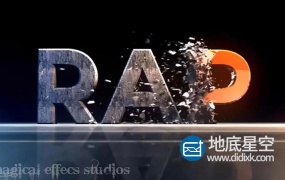 C4D教程:制作文字表皮剥离效果教程