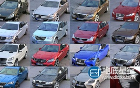 3D模型:现代汽车小轿车模型