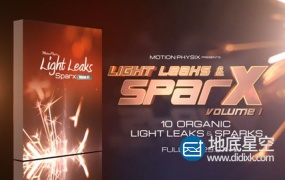 视频素材-10组碰撞火星飞溅粒子光效动画视频素材