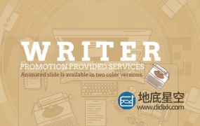 AE模板-创意文案博客笔记本电脑键盘组合MG动画
