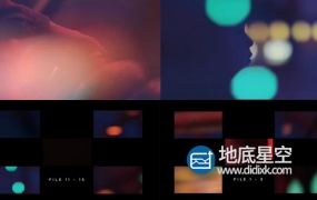 视频素材:25组光晕光斑光效动画转场视频