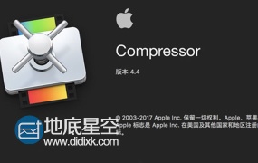 苹果视频压缩编码转码输出软件 Compressor 4.4.7 Mac 英/中文破解版