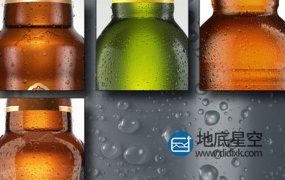 笔刷预设:水滴液化深度贴图 Gumroad – CGI Condensation Pack by Jirka Krivanek