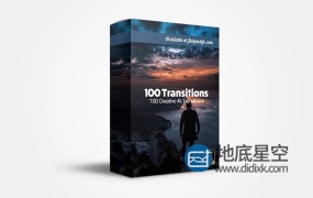 视频素材:100个图形遮罩多边形形状转场过渡视频动画