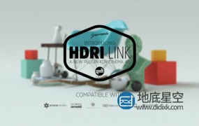 C4D插件:灰猩猩HDRI贴图渲染预览调用 GSG HDRI Link 1.054