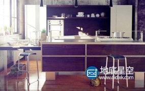 3D模型:现代厨房台家具 Evermotion – Archmodels Vol.166