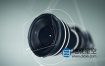 AE模版-便携式摄像机单反微单镜头演绎logo展示动画