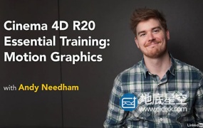 C4D教程:C4D R21新手入门基础教程(英文字幕) Lynda – Learning Cinema 4D R21