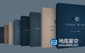 LUTS预设:30种浓郁深沉电影级柔和情感明亮冷暖红蓝绿金色LUTS调色预设