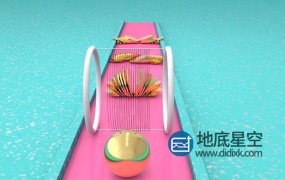 C4D教程:循环切片动画 Slice Loop Animation中文字幕+工程文件第一部