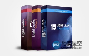 视频素材-45个唯美漂亮镜头光晕泄漏光斑炫光视频素材 Light Leaks Professional Pack