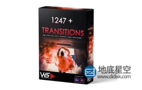 Premiere预设:1247种信号干扰分割冲击缩放平移旋转闪白炫光视频转场过渡PR预设 Transitions