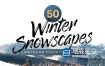 LUT预设：50个冬季风景旅行摄影视觉美感Lightroom预设和LUT调色预设